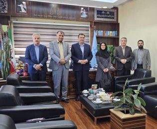 دیدار نوروزی اعضای هیأت مدیره کانون سردفتران و دفتریاران استان البرز با معاون منابع انسانی و معاونت پیشگیری از وقوم جرم دادگستری استان البرز