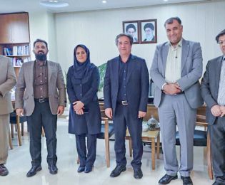 دیدار هیأت مدیره کانون سردفتران و دفتریاران استان البرز با جناب آقای پدرام  سرپرست اداره کل و رئیس شورای هماهنگی راه و شهر سازی استان البرز به مناسب سال جدید