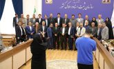 عکس | نشست اعضای هیات‌مدیره کانون و شورای‌عالی کانون‌های سردفتری کشور با رئیس سازمان ثبت | حضور اعضای هیات مدیره کانون البرز در این نشست