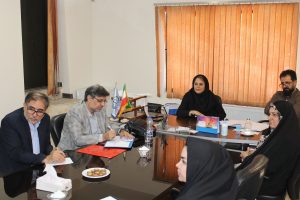 جلسه مشترم اعضای هیات مدیره کانون البرز با نماینده شرکت صا پست