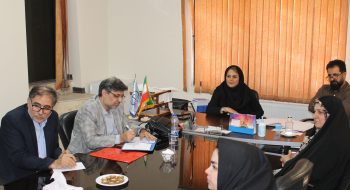 جلسه مشترم اعضای هیات مدیره کانون البرز با نماینده شرکت صا پست