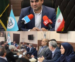 نشست مسئول سازمان بسیج حقوق‌دانان کشور با مدیران و مسئولان مجموعه‌های حقوقی استان البرز، با حضور رئیس کانون سردفتران و دفتریاران استان البرز
