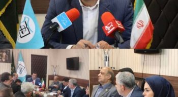 نشست مسئول سازمان بسیج حقوق‌دانان کشور با مدیران و مسئولان مجموعه‌های حقوقی استان البرز، با حضور رئیس کانون سردفتران و دفتریاران استان البرز